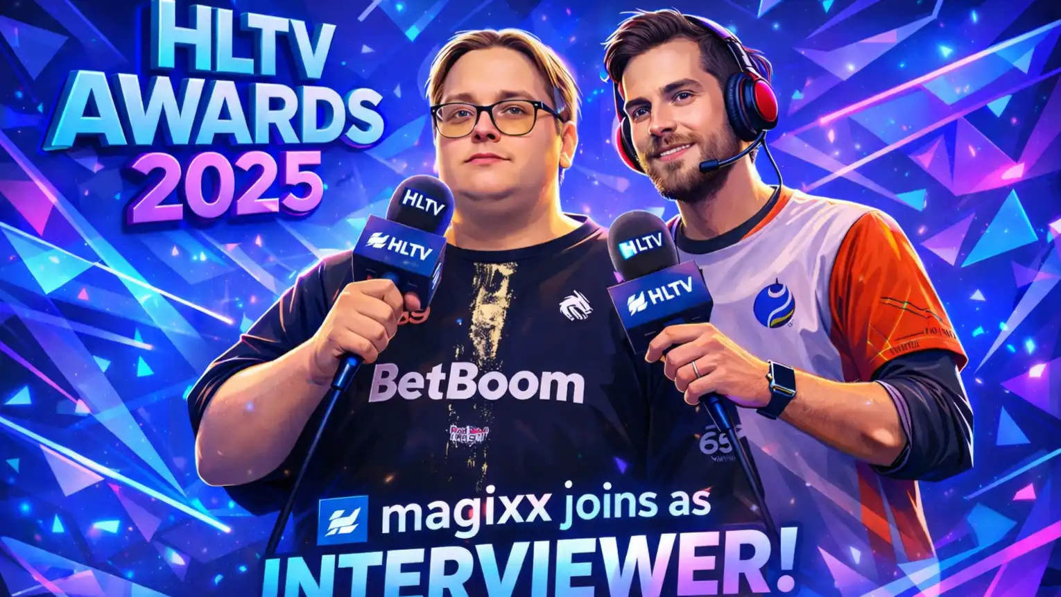 Team Spirit’s magixx to Interview Players at HLTV Awards 2025